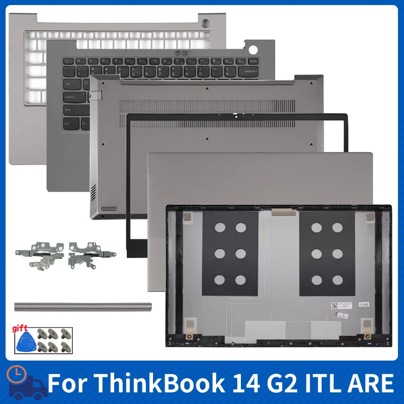 

Новинка для ноутбука ThinkBook 14 G2 ITL ARE ACL, задняя крышка ЖК-дисплея/передняя панель/авиатура США, упор для рук/нижняя часть корпуса/петля, задняя крышка, верхний чехол