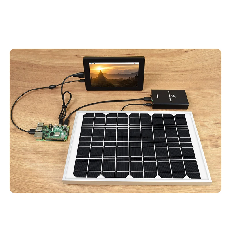 Polysilicon Solar Panel (18V 10W) 10Wp Power Photovoltaic Panel, High Conversion Efficiency