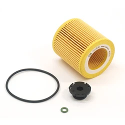 OEM  Engine Oil Filter Kit With Drain Plug For BMW E82 E88 E89 E92 F10 F32 11427640862