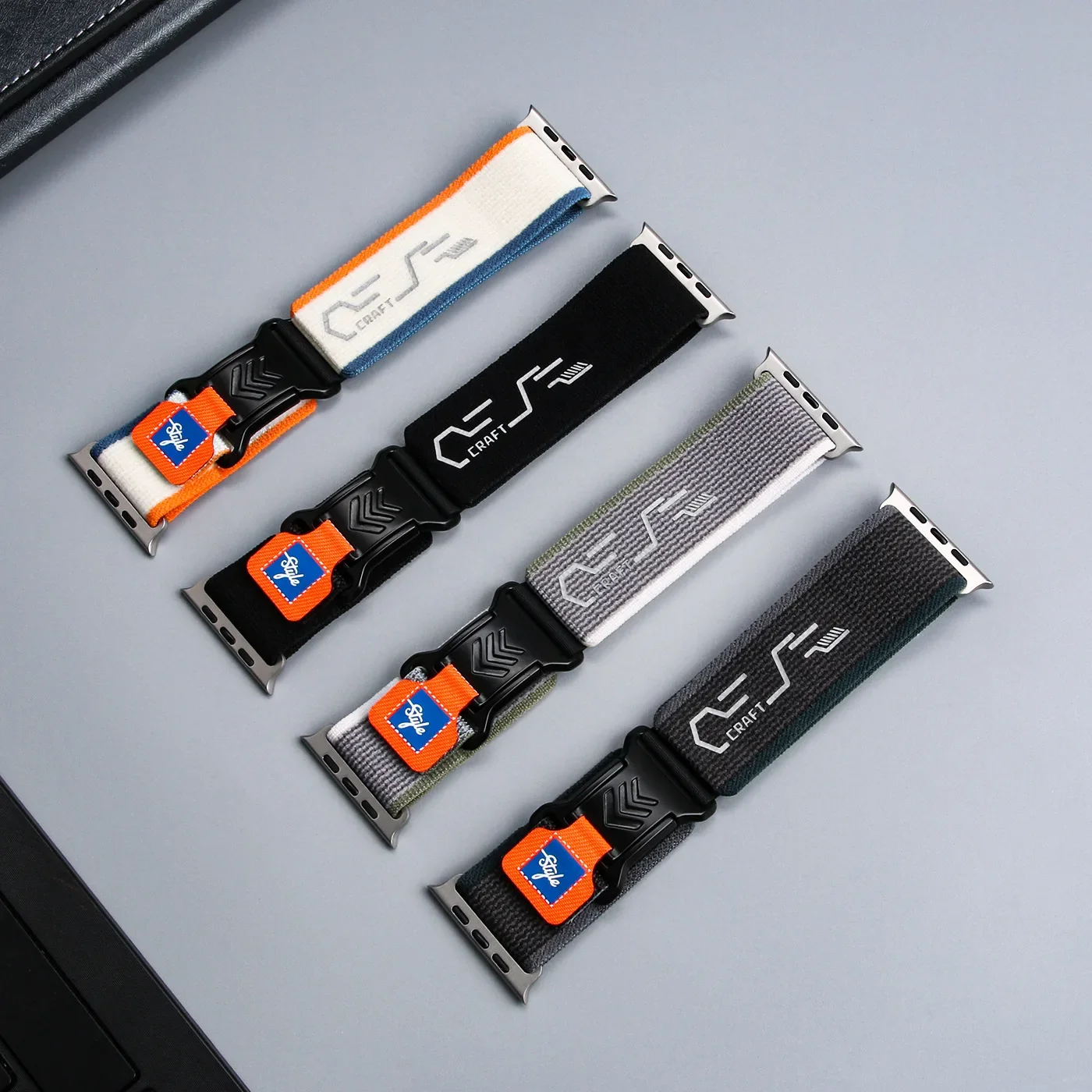 

Нейлоновый ремешок Trail Loop для Apple Watch Band 49 45 44 42 40 38 46 мм нейлоновый эластичный спортивный ремешок для IWatch S11 10 9 8 7 SE Ultra 3