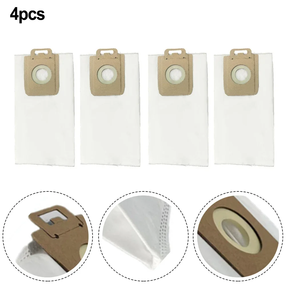 4PCS Dust Bags For Nilfisk 107407639 128389187 Power Series Fo Jubileum For Nilfisk Special P10 P12 For P20 P40 Dust Bag