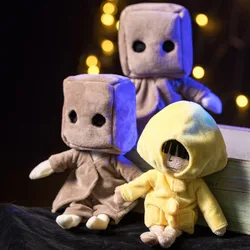 30cm Little Nightmares Plush Toy Hot Cartoon Figure Doll Adventure Game Stuffed Gift Toys for Girls Kids Fan Collection Plushies