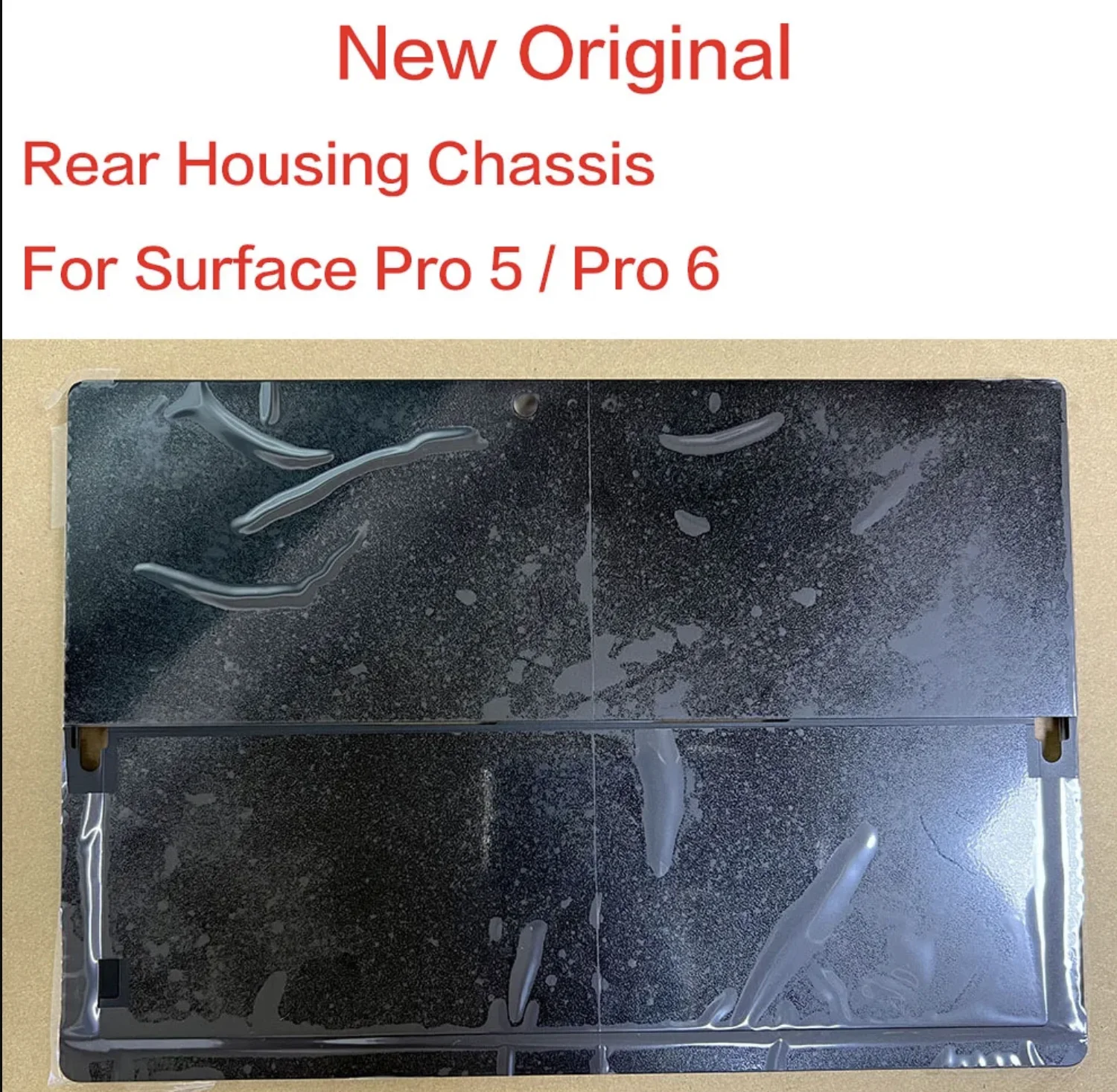 

For Microsoft surface pro 5 (1796) Rear Housing Chassis frame bezel CASING / COVER black color