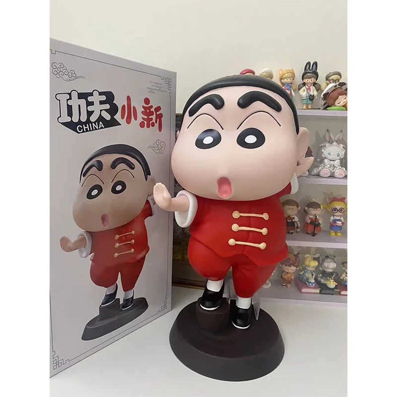 Crayon Shin-Chan Large Anime Figure Suit Figure Series Swim Ring Ornament Doll Collection Decoration Anime Limited Birthday Gift