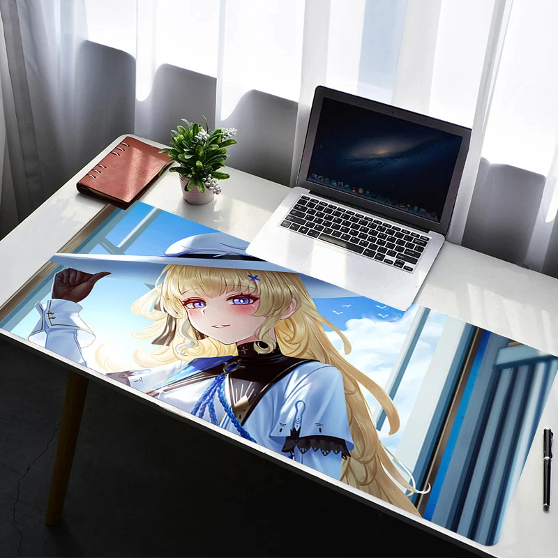 

Mouse Pad Laptop Wuthering Waves Phoebe Rubber Extended Desktop Mat Computer Gamer Mousepad PC Gaming Accessories Keyboard Pad