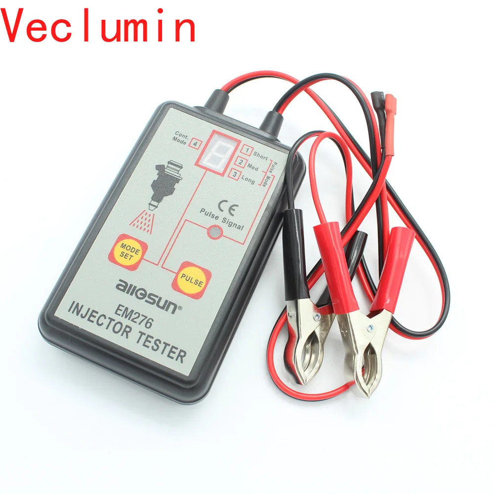 Veclumin Spot Car Fuel Injector Detector Automotive Injector Nozzle Tester Automotive Injector Nozzle Diagnosis Equipment Em276