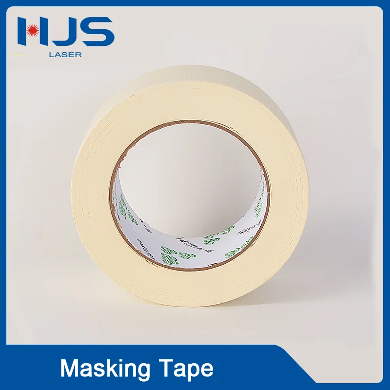 HJS High-Temperature Masking Tape for Cutting Machines - Dust-Proof Paper Tape for 3D Printers & Laser Parts Maintenance