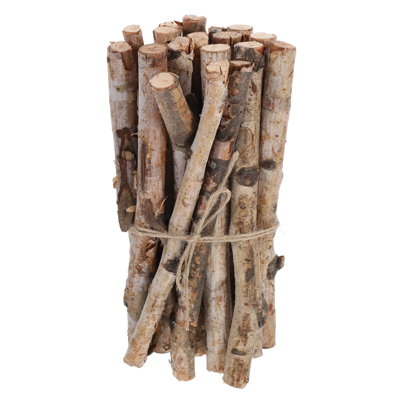 

20pcs Bark Sticks Wooden Dry Branches Photo Props Decorations Vase Craft Christmas Rustic DIY Wreaths Centerpiece Home Sewing