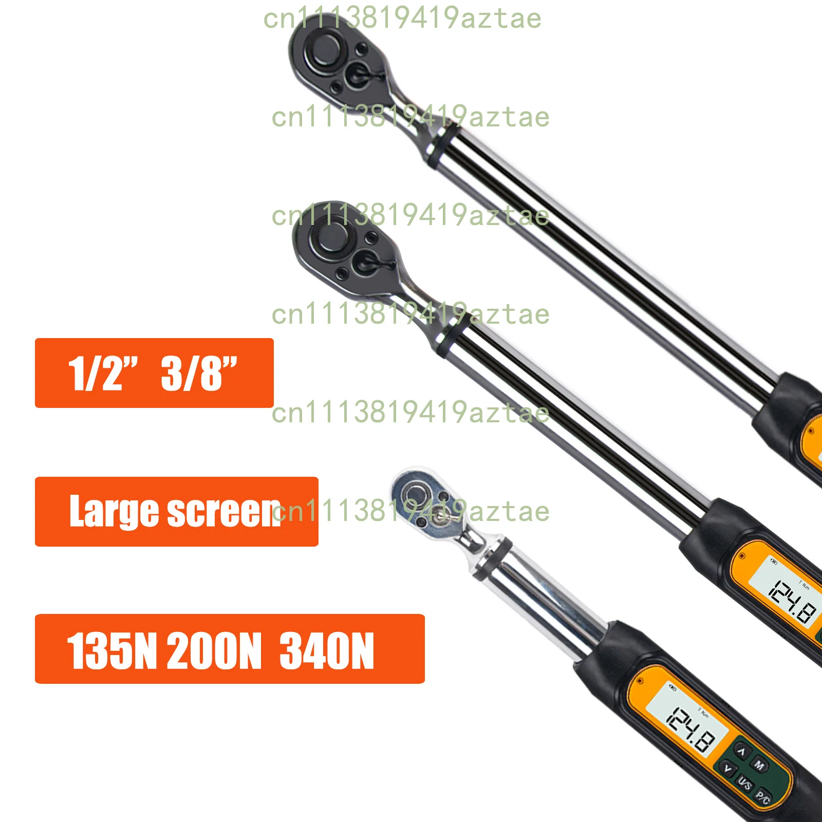 3rd Gen High Precision Digital Torque Wrench 1/2