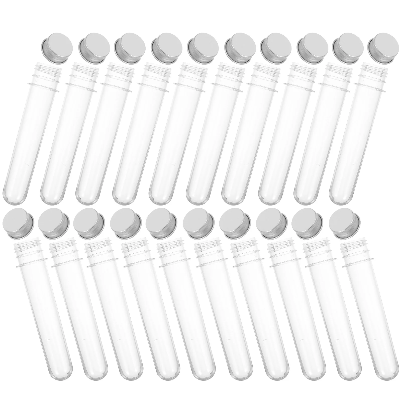 

Containers with Lids Test Tube Bottle Transparent Candy Holders Tubes