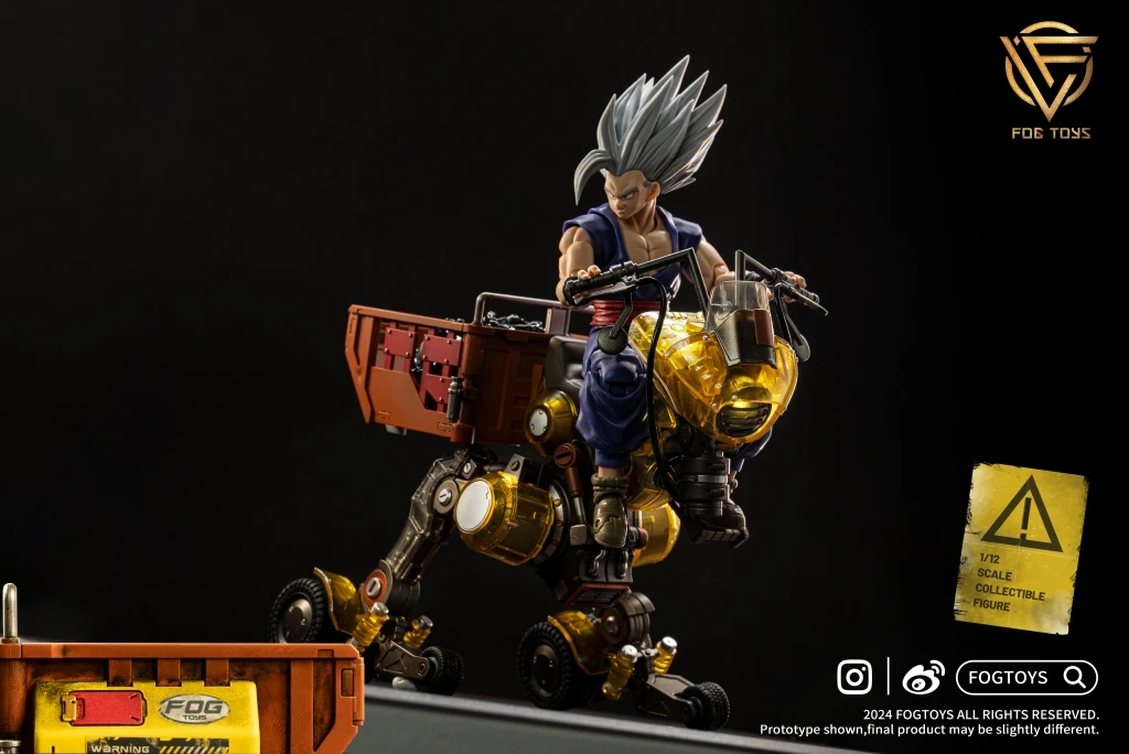 متوفر في المخزون الأصلي Fogtoys ضباب لعبة Qixiang 26 سلسلة مركبات ملونة شفافة VER دراجة نارية عمل نموذج لجسم اللعب