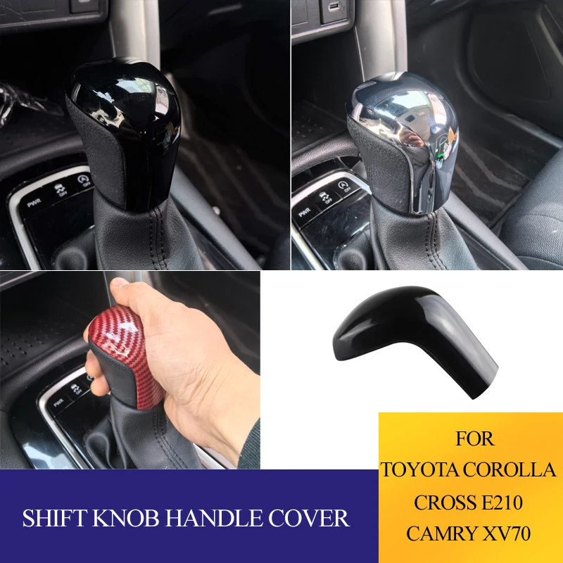 Per Toyota Corolla Cross / Corolla E210 Camry XV70 2019-2025: Copertura per Pomello del Cambio, Accessori per Auto