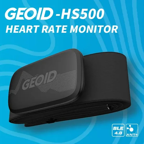 Imagen 1 del producto Geoid HS500 correa para el pecho Monitor de ritmo cardíaco IP67 impermeable Bluetooth ANT + correr deportes de ciclismo Sensor de ritmo cardíaco