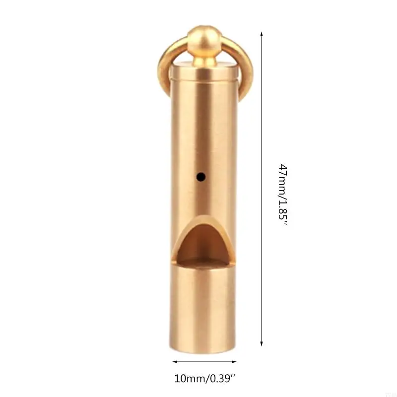 77JA Brass còi công cụ huấn luyện hành vi chim thú cưng cho chó con chim bồ câu chó con