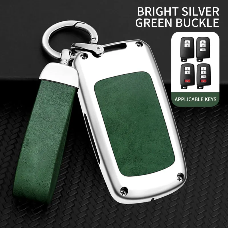 Car Remote Key Case Cover Shell Fobfor Toyota Auris Camry RAV4 Avalon Yaris Verso 2012 2013 2014 2015 2016 2017 2018 Accessories view 3