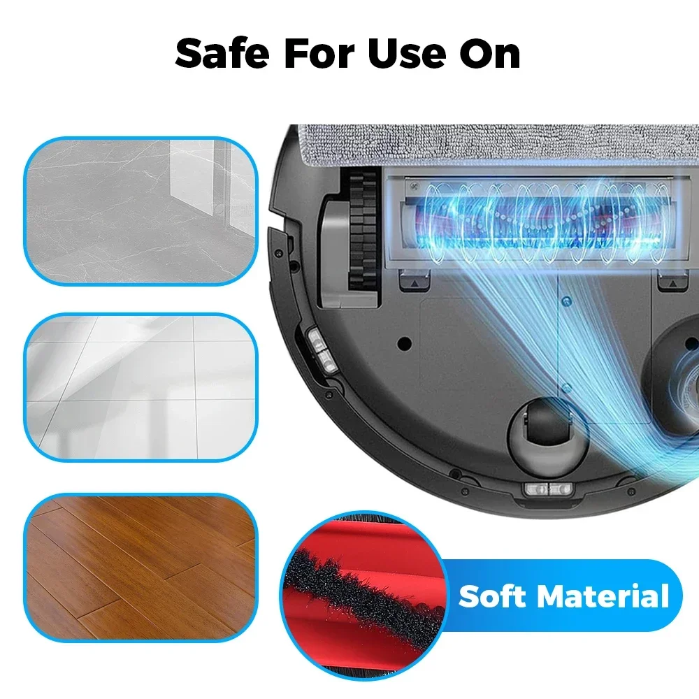 For Roborock Q7 TF TF+ Q7T+ Q7B Q7 L5 L5+ Q7 M5 M5+ Main Side Brush Mop Pads HEPA Filter Robot Vacuum Cleaner Accessories