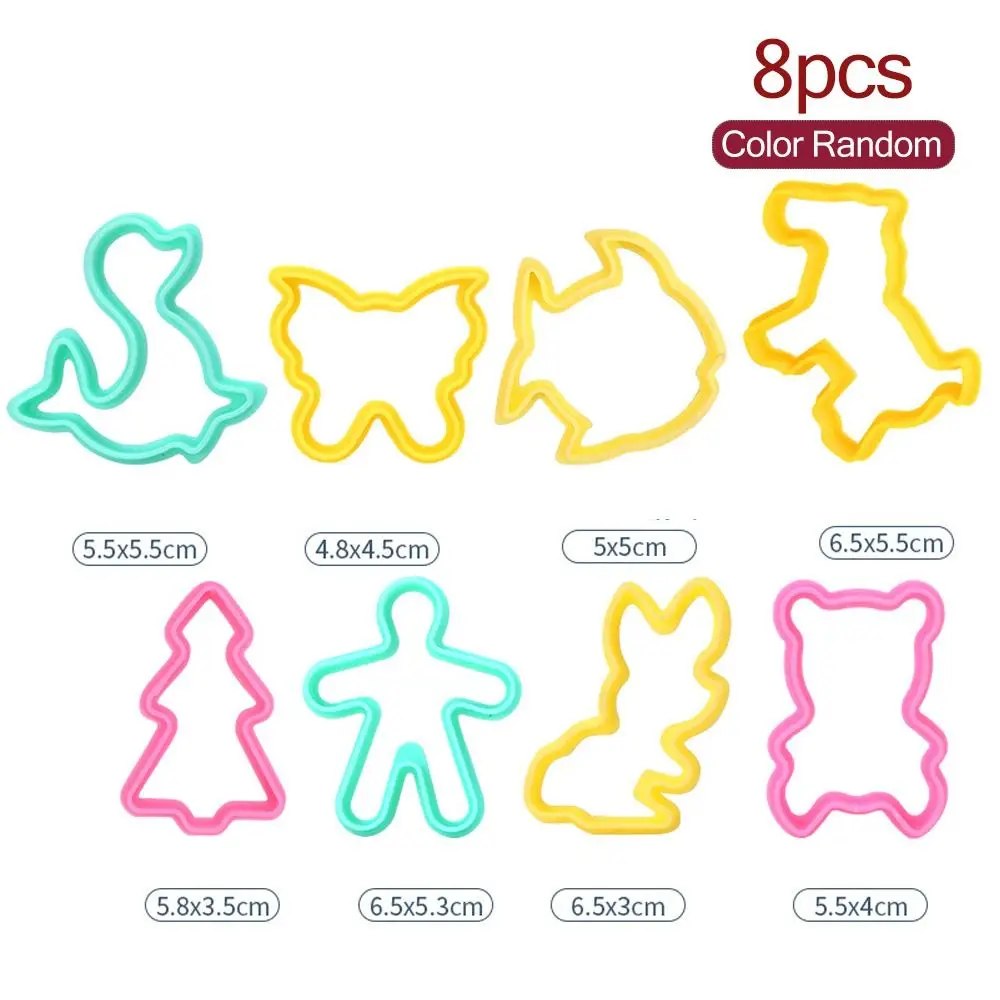 3D DIY Plasticine Mold Animal Shape Plastic Modeling Clay Accessories Noodle Maker Play Dough Tool Kit