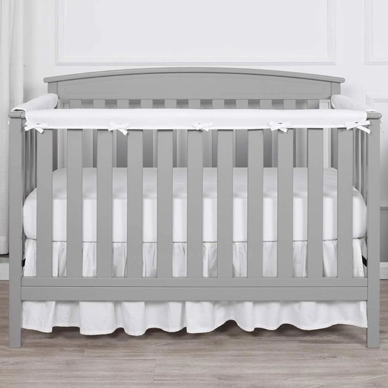 J15U 3 قطعة لينة سرير بيبي حاجز الحشوات مجموعة سلامة الطفل الوفير سرير الطفل حواف الحرس لينة التفاف عالية مرونة الإسفنج الحديثة #3