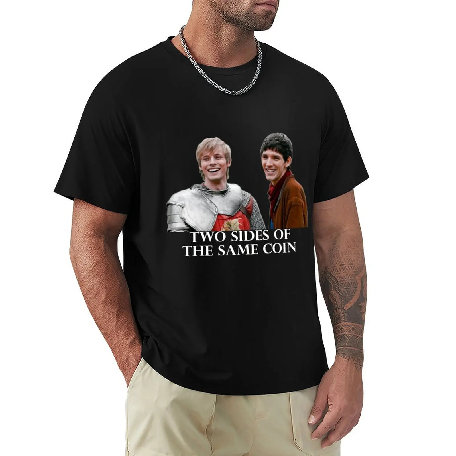 

merlin and arthur (bbc) T-Shirt High Quality Durable T-Shirt