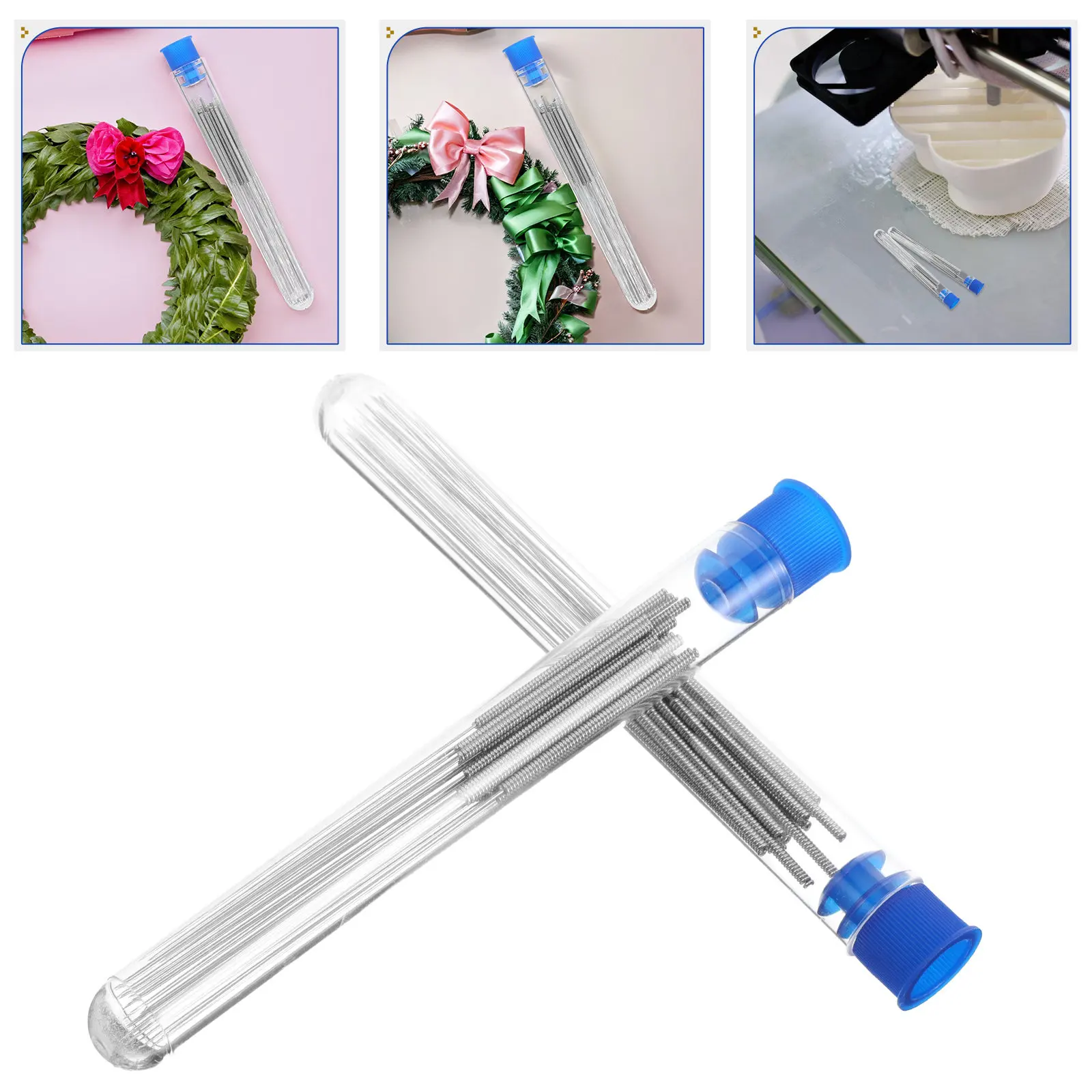 

Набор из 50 игл для чистки сопел 3D-принтера из нержавеющей стали, 0,4 мм, для сопел Mk8, для удаления засоров, прецизионный инструмент для очистки