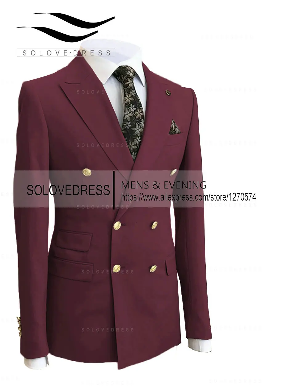 

2025 （Only Jacket）Peak Causal Slim Fit Notched Label Green Mens Suit Blazer Formal Business For Wedding Groom Causal