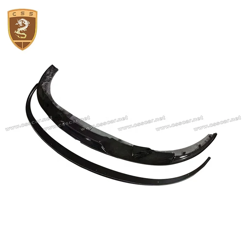 3k Twill Webart Carbon Te-Chart Stil Auto Front lippe Diffusor hinten Enten schwanz Flügel Body Kit für Porsche Taycan