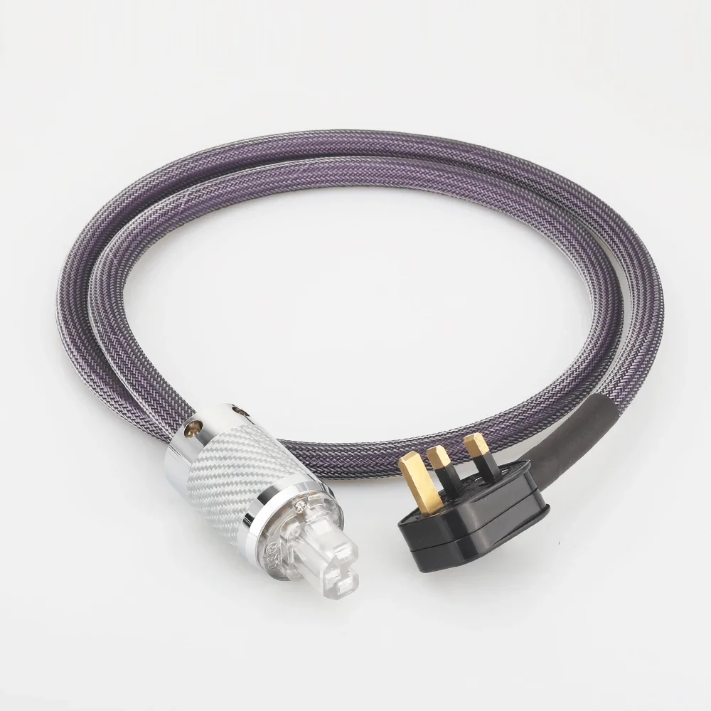 

High Quality P122 AC-313 HIFI UK Power Cable UK Mains Lead For AMP CD player Audio Visual & Hi-Fi Equipment