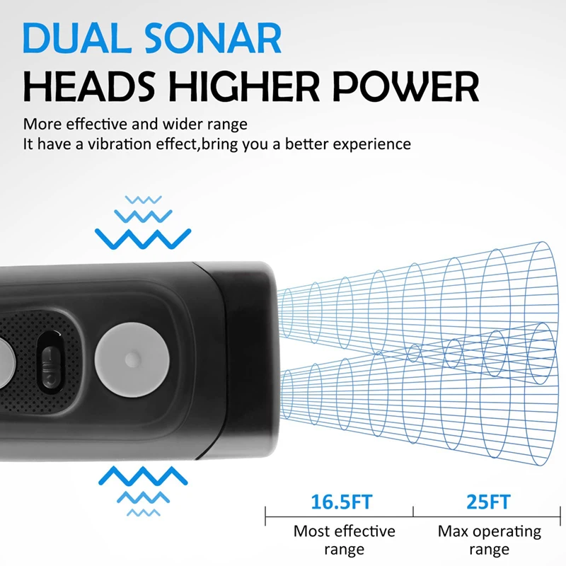 개 퇴치기 초음파 억제 장치, 짖음 방지 중지 짖음 제어, 개 동작 교정 훈련 장치, 경량