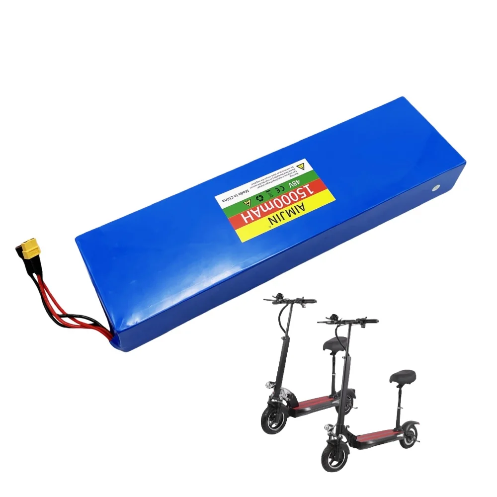 13S4P 48V 15000mAh For Kugoo M4/M4Pro/MaxSpeed  battery pack electric scooter 18650 battery pack built in BMS