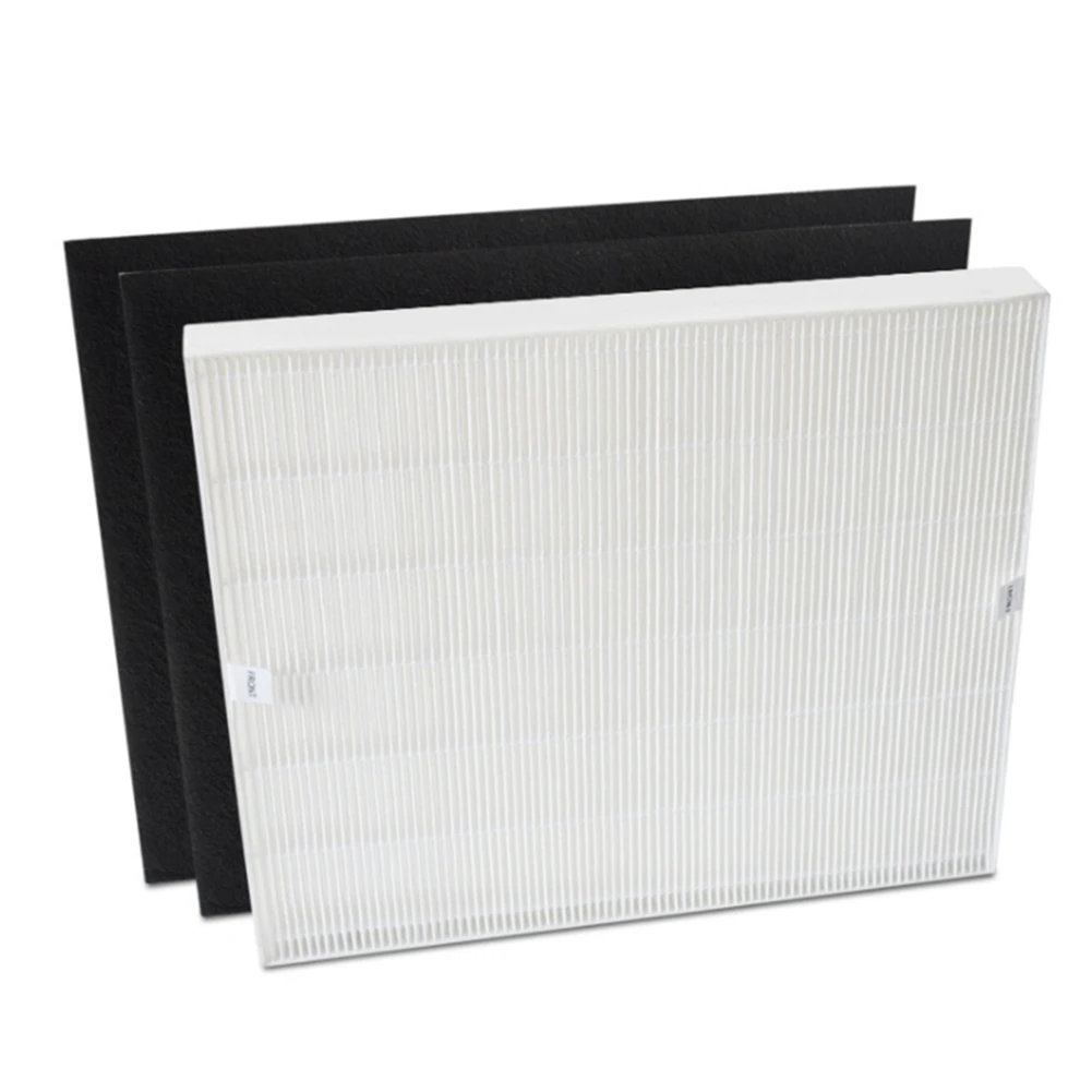 3Pcs Air Purifier Replace HEPA & Carbon Filter Set AP1512HH Fit for Coway AP-1512HH 1512