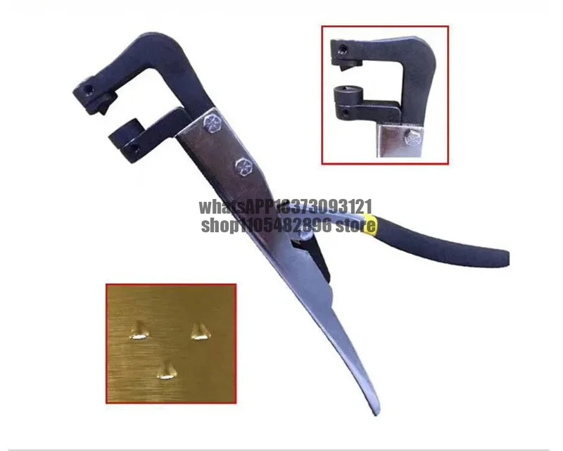 Water-Dripping Plier Light Tight Channel Letter LED Sign Making Tool Waterproof And Light-Proof Hole Punching Pliers for Sign