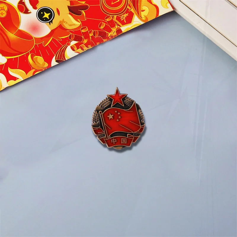 Metal Enamel Pins Motherland Emblem Medal Vintage