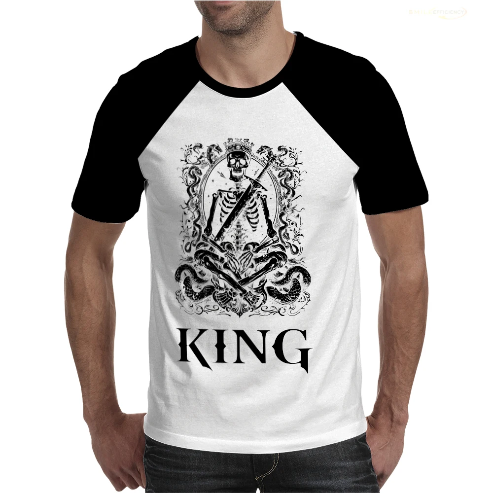 2024 New Skull Graphic 3D Printed T-shirts Summer Personalized Skull Tattoo Fashion T Shirt Outdoor Casual Trendy Sports Tops