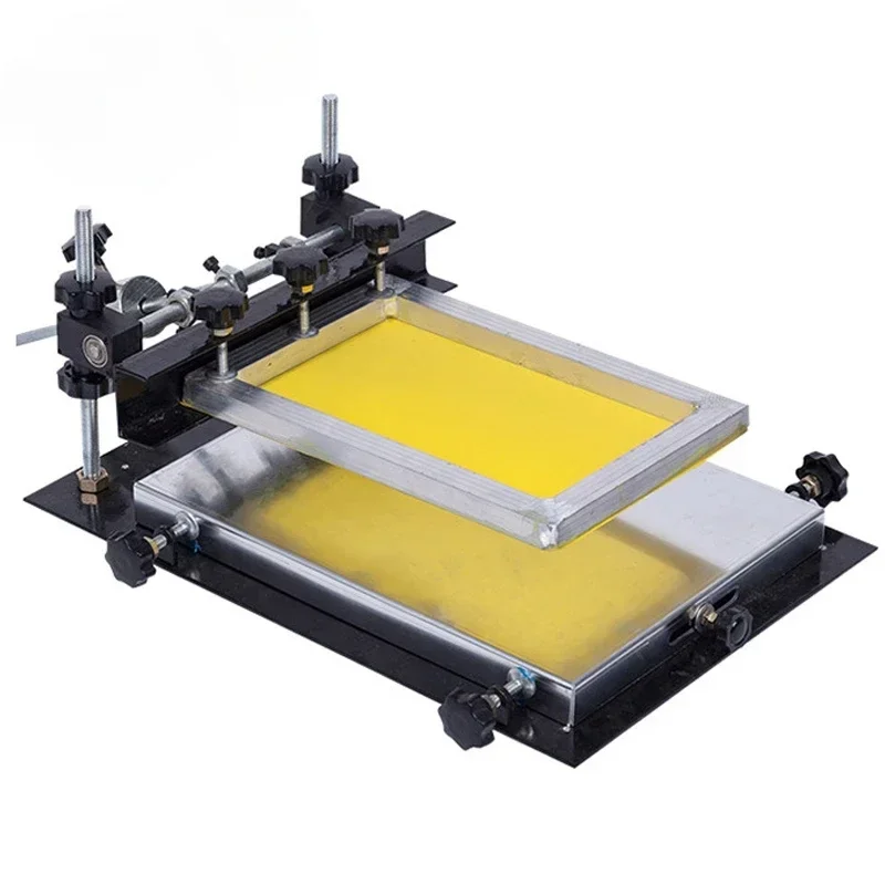 

Small Manual Silk Screen Station SMT Manual Stamping Station Solder Paste Screen Printing Machine Screen Printing Machine