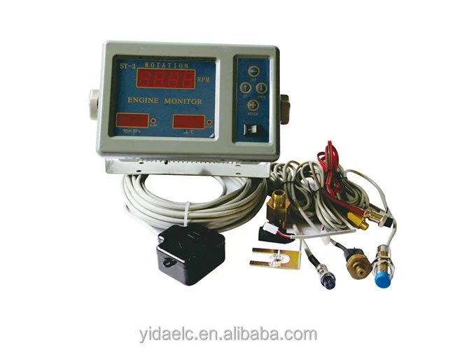 3-in-1 Digital Diesel Engine Monitor For Yacht Marine