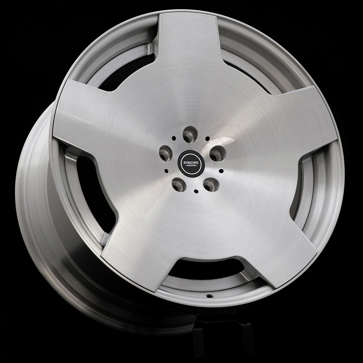 20-24-Inch Brushed Aluminum Finish High-Performance Custom Forged Aluminum Alloy Wheel Rims Premium Look