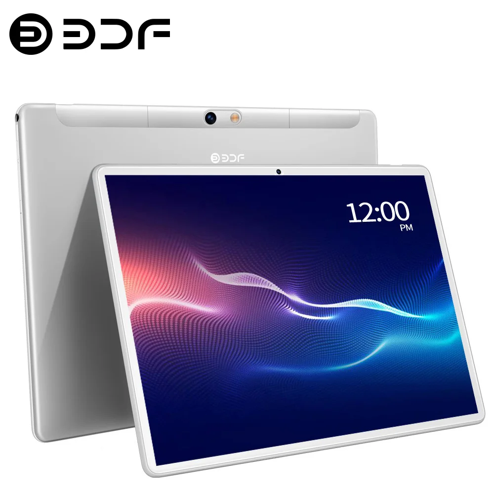 Tablet Octa Core Dual Cameras, Nova Versão Global, PC, Chamada Telefônica, Google Play, WiFi, PC, 3G, 4GB RAM, 64GB ROM, 10,1