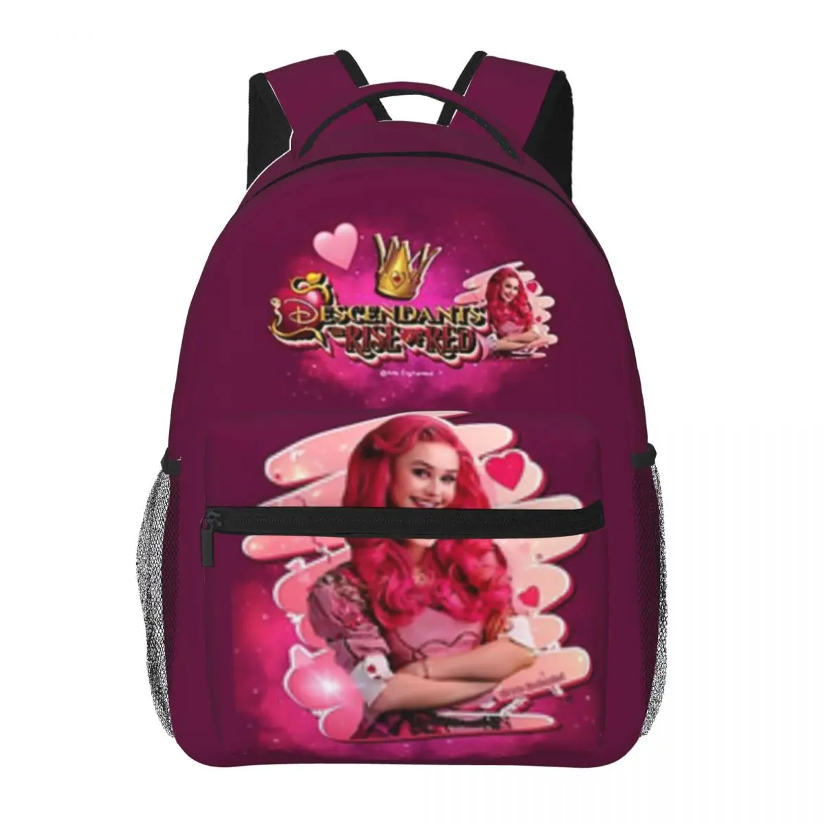 Descendands 4 The Rise Of Red - Pink For Girls Boys Large Capacity Student Backpack Lightweight waterproof Backpack