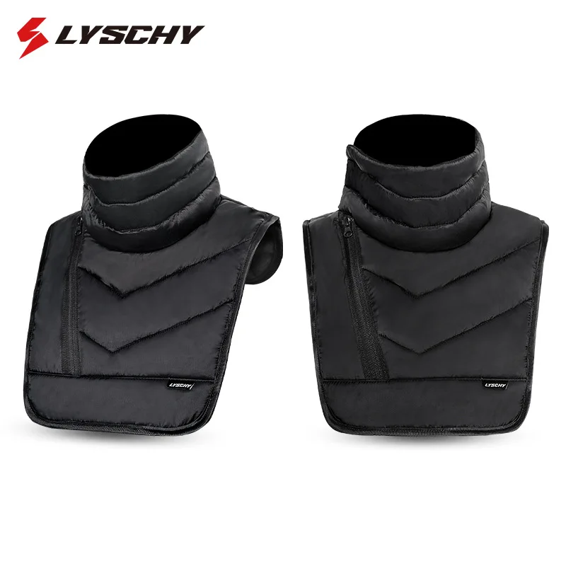 

Lyschy Motorcycle Scarf Winter Riding Warm Cotton Anti-splashing and Windproof Short Neck Cover Neck Cover Men face shield