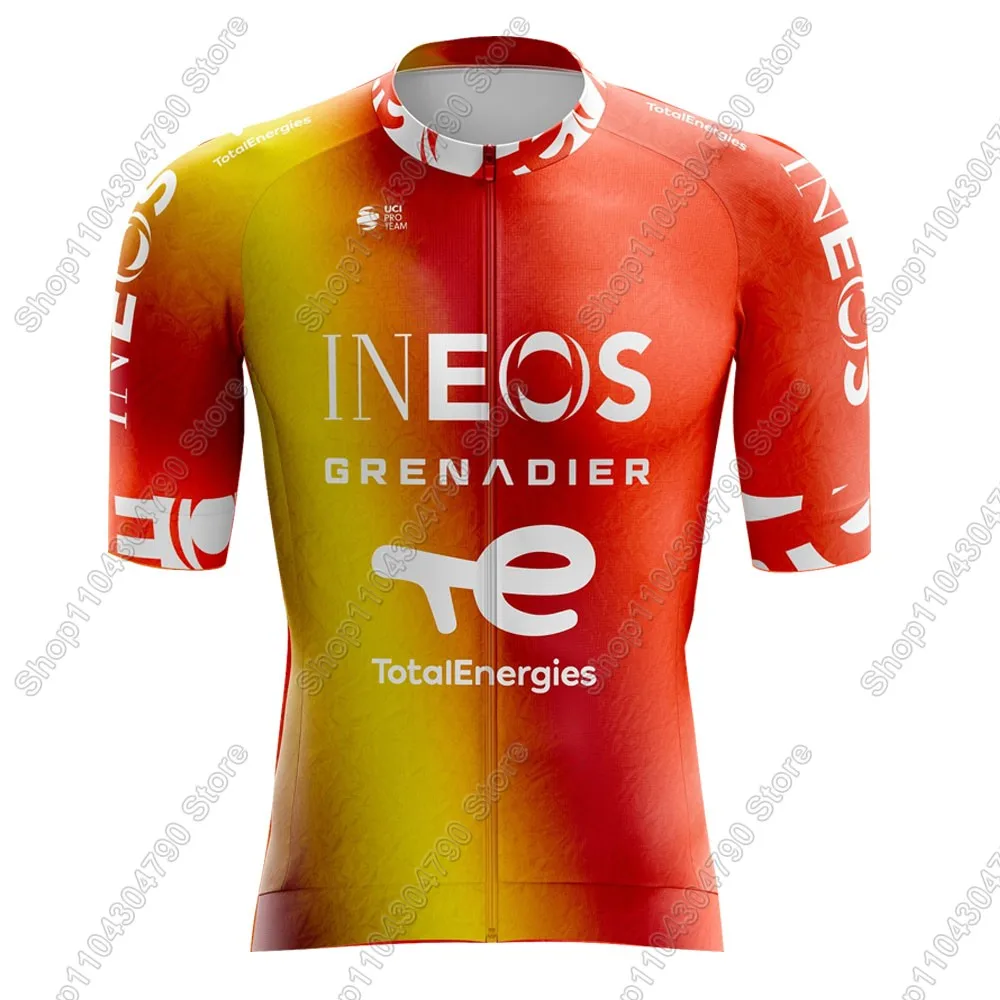 

2026 Ineos Grenadiers Team Cycling Jersey Set Summer Bicycle Clothing Road Bike Shirts Suit Bicycle Bib Shorts MTB Ropa Maillot