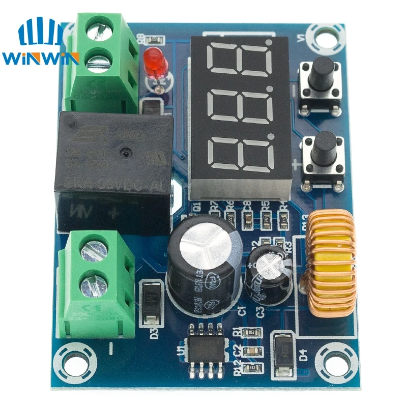 XH-M609 DC 12V-36V Modulo caricabatterie Tensione da sovraccarico Protezione batteria Scheda modulo di protezione da sottotensione precisa