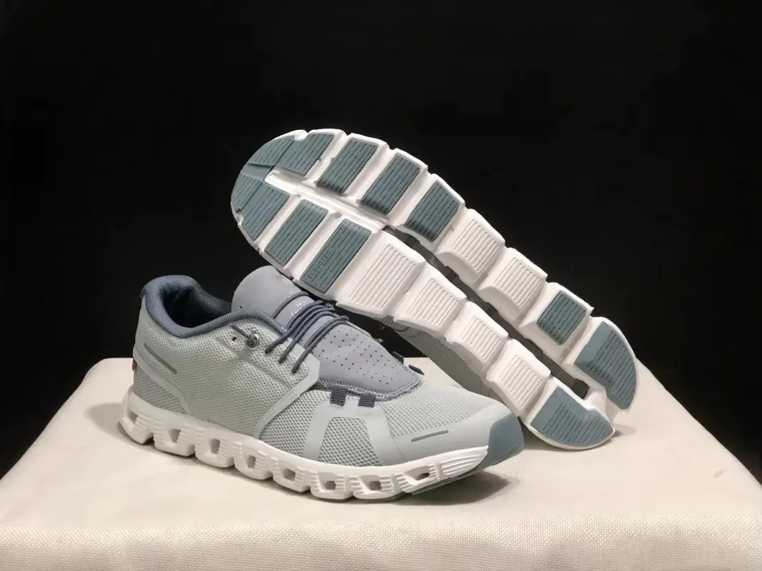 Sepatu olahraga pria dan wanita Cloud-5 2025, sepatu lari yang stabil dan bernapas, sepatu olahraga kasual