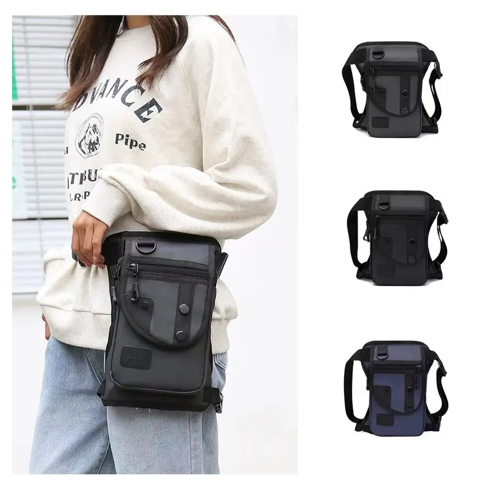 High Quality Casual Men Drop Legs Bags Breathable Multifunctional Hip Waist Pack Thigh Bum Packs Unisex