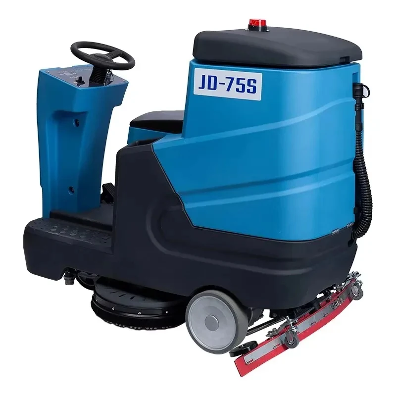 Bt quality double brush one button operation panel riding road sweeper cleaning hine good peormance