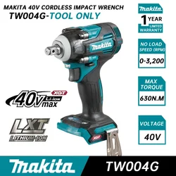 MAKITA TW004GZ Impact Wrench 40V Brushless Electric Cordless Wrench 650N.m Rechargeable Handheld Car Repair Power Tool TW004G