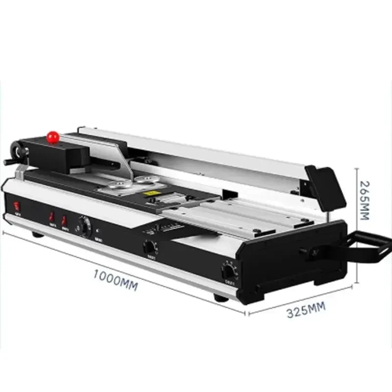 Fully automatic hot melt glue large graphic desktop equipment, perfect binding machine, no-drill office desktop binding machine