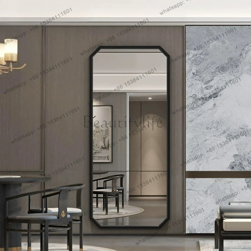 LD Aesthetic Living Room Mirror Modern Decoration Vanity Long Nordic Full Body Mirror Makeup Luxury Spiegel Wand Home