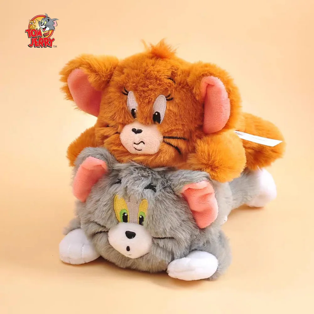 

Подлинная аниме Том и Джерри, плюшевая кукла, подставка для запястий, милый студенческий мультфильм, поддержка запястий, офисный коврик для подлокотников, подарки для девочек