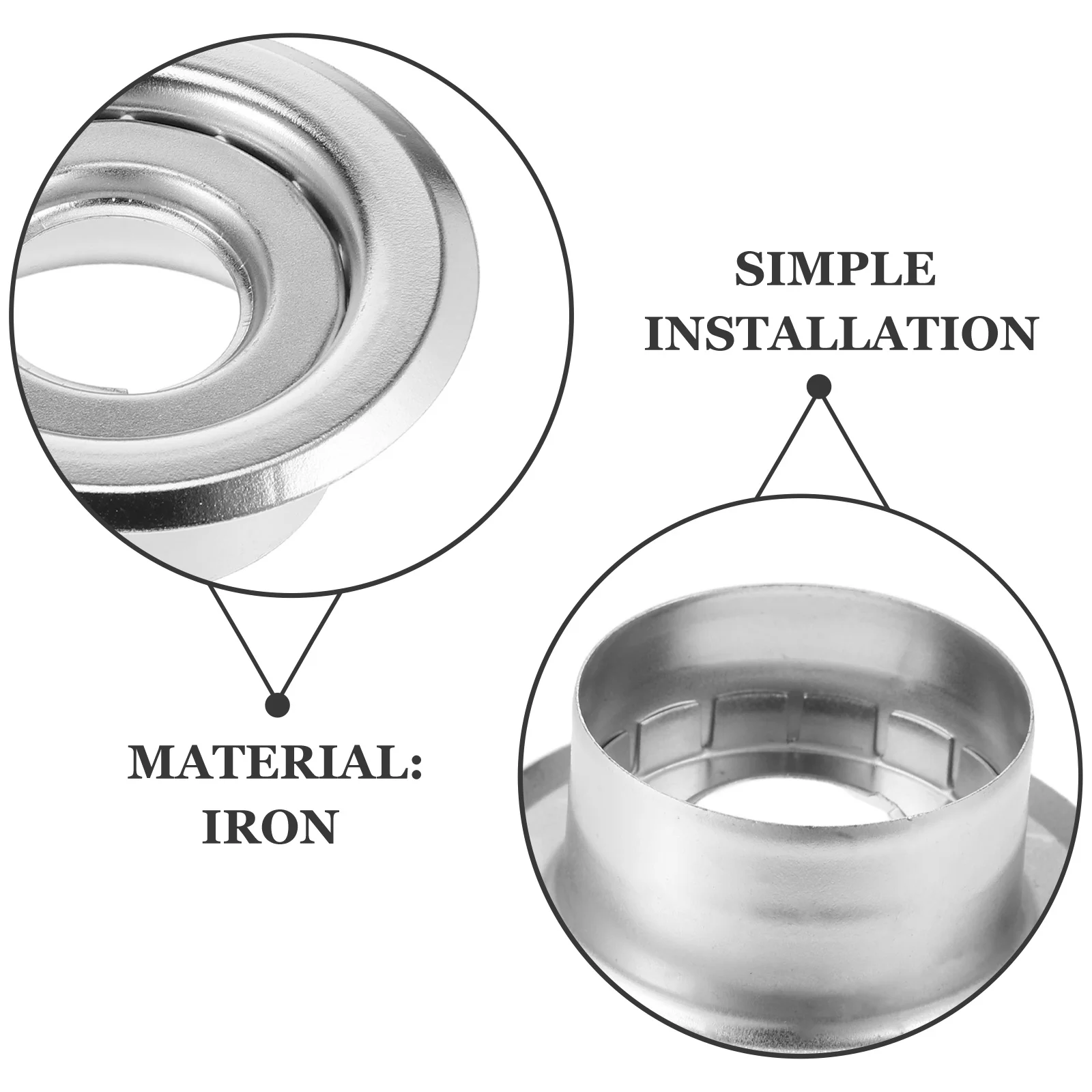 4 قطعة حلقة تقليم الرش الناري 26 مللي متر لوحة شعار راحة غطاء رش السقف تنورة مقاومة للحرارة استبدال-الأنابيب #4
