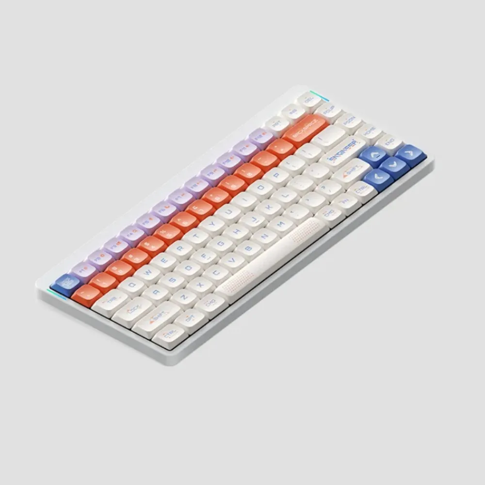 NuPhy Space Engineer custom keycaps PBT Thermal Sublimation Mechanical Keyboard Customized Keycaps NSA Gaming Keyboard Accessory